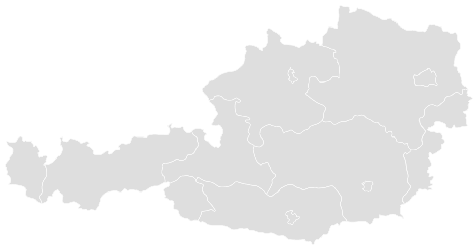 Karte von Österreich